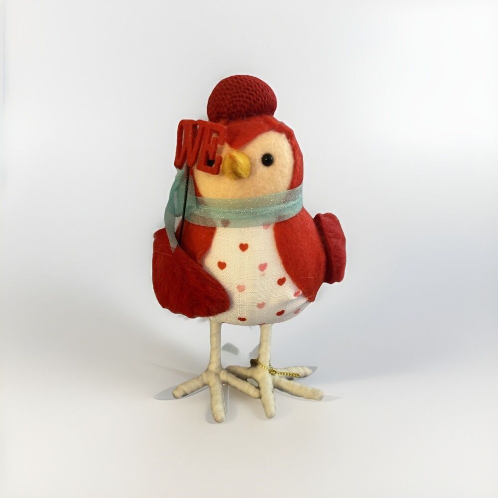 Spritz Valentines Day Holiday Aerial Fabric Bird Target 2023 Featherly Friends